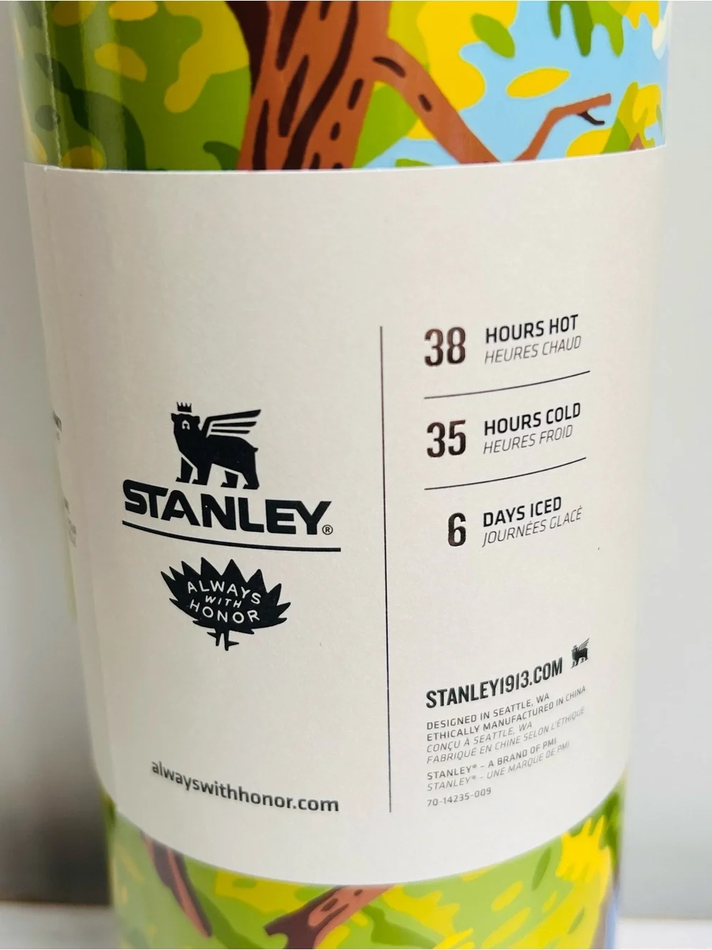 Stanley x Always With Honor Legendary Classic Bottle 1.4L Limited Artist Series - Picture 4 of 5